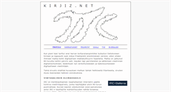 Desktop Screenshot of kirjiz.net
